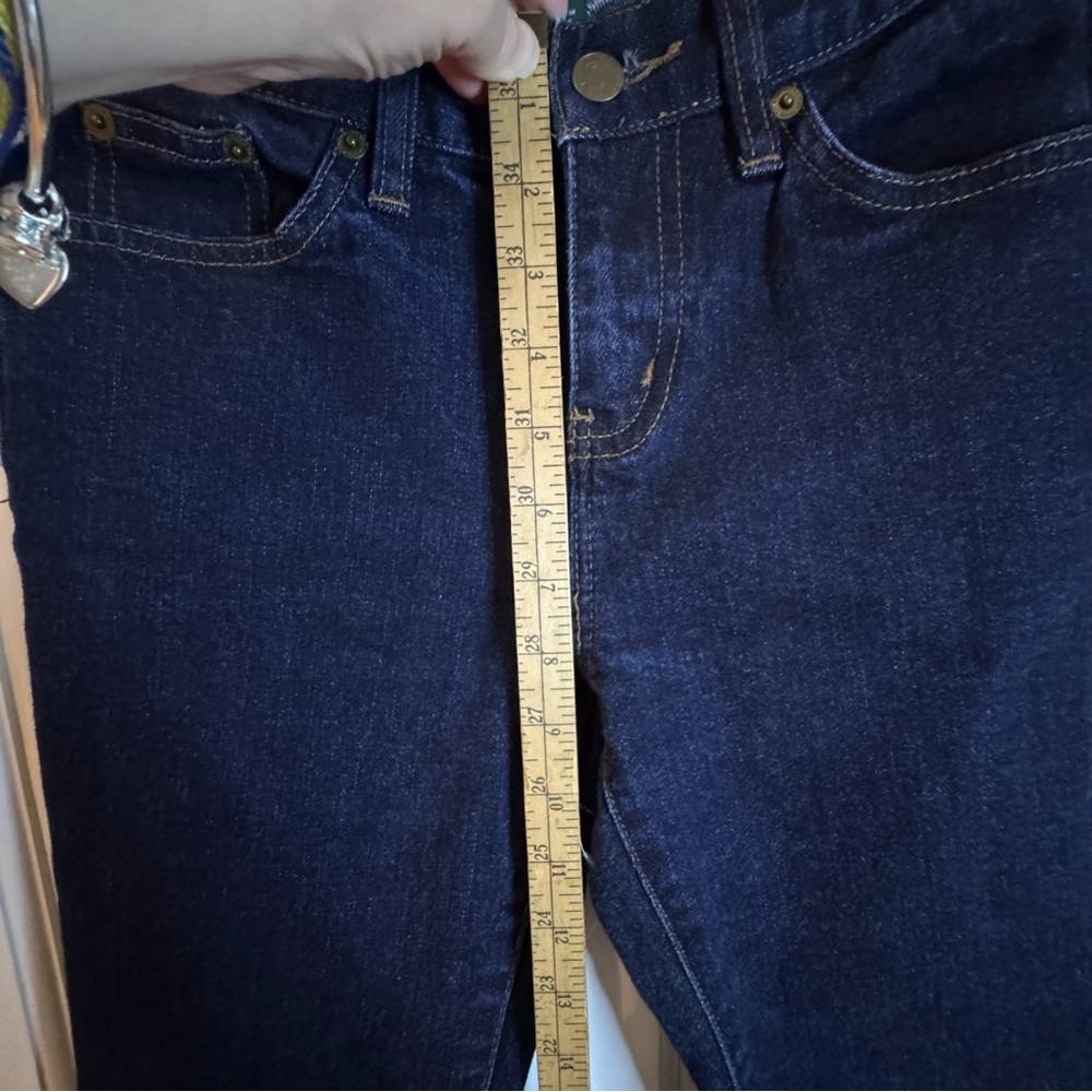 LRL Lauren Jean Co Ralph Lauren Dark Blue Boot Cut Petite Size 2 Jeans - Picture 8 of 9